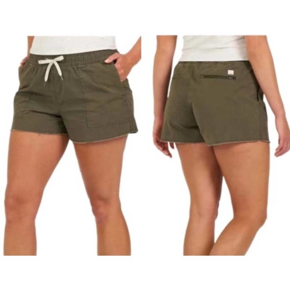 VUORI Vintage Ripstop Lounge Shorts Dark Oregano VW385 Women's L